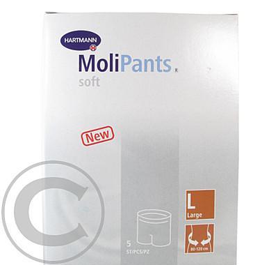 Inkontinenční fixační kalhotky MOLIPANTS SOFT L/5ks