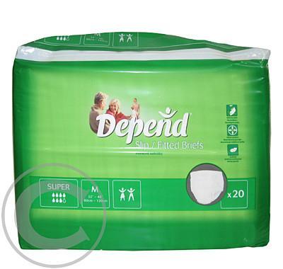 Inkontinenční kalhotky absorpční prodyšné DEPEND Slip Super M/20ks, Inkontinenční, kalhotky, absorpční, prodyšné, DEPEND, Slip, Super, M/20ks