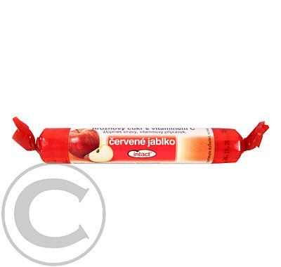 Intact rolička hroznový cukr s vit.C Červ.jabl.40g, Intact, rolička, hroznový, cukr, vit.C, Červ.jabl.40g