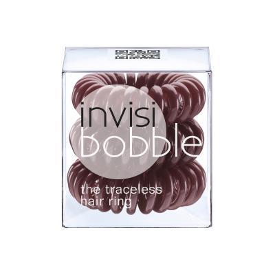 Invisibobble Hair Ring gumička hnědá (3 kusy v balení)