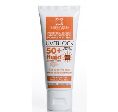 ISIS UVEBLOCK 50  fluid Light Tint 40ml : VÝPRODEJ, ISIS, UVEBLOCK, 50, fluid, Light, Tint, 40ml, :, VÝPRODEJ