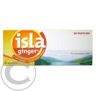 ISLA Ginger tbl. 30 bylinné pastilky  : VÝPRODEJ exp. 2015-08-31, ISLA, Ginger, tbl., 30, bylinné, pastilky, :, VÝPRODEJ, exp., 2015-08-31