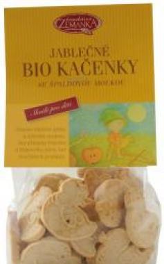 Jablečné bio kačenky se špaldovou moukou  100 g