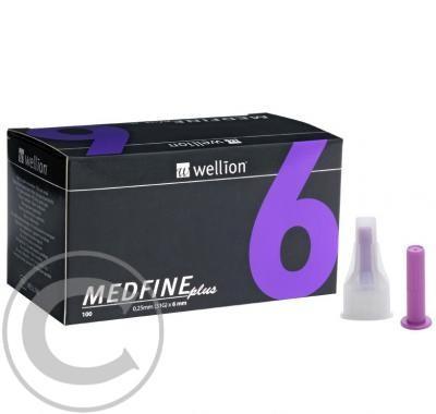 Jehly WELLION MEDFINE PLUS 31Gx6mm 100ks inzulinová pera, Jehly, WELLION, MEDFINE, PLUS, 31Gx6mm, 100ks, inzulinová, pera