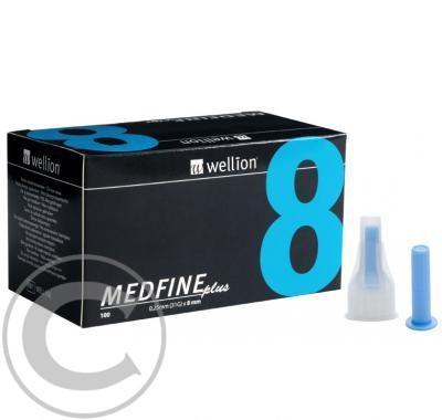 Jehly WELLION MEDFINE PLUS 31Gx8mm 100ks inzulinová pera, Jehly, WELLION, MEDFINE, PLUS, 31Gx8mm, 100ks, inzulinová, pera