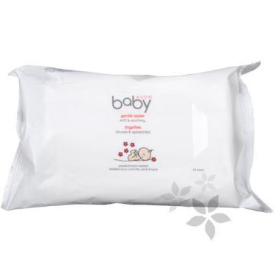 Jemné čisticí vlhčené ubrousky Baby (Gentle Wipes) 64 ks, Jemné, čisticí, vlhčené, ubrousky, Baby, Gentle, Wipes, 64, ks