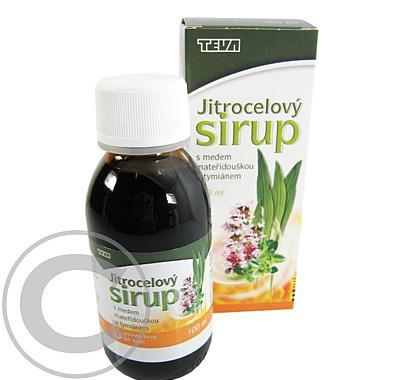 JITROCELOVY sirup s medem mateřídouškou a tymiánem 100ml, JITROCELOVY, sirup, medem, mateřídouškou, tymiánem, 100ml