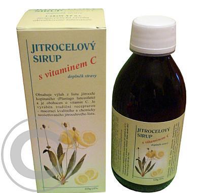 Jitrocelový sirup s vitamínem C 225 g, Jitrocelový, sirup, vitamínem, C, 225, g