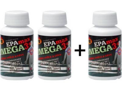 JML AKCE EPAmax Omega3  2x34 cps   34 cps. zdarma