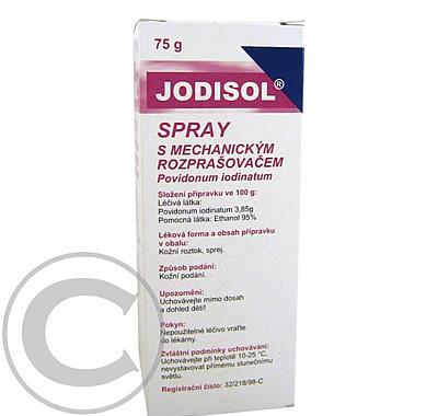 JODISOL SPRAY S MECH.ROZPRAŠOV. 1X75GM Sprej v roztoku