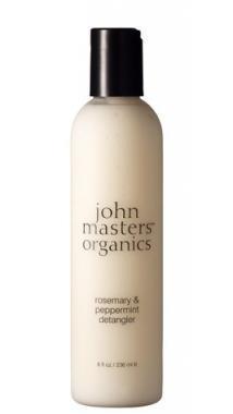 JOHN MASTERS ORGANICS Rosemary & Peppermint Detangler 236 ml Kondicioner pro sílu a lesk vlasů