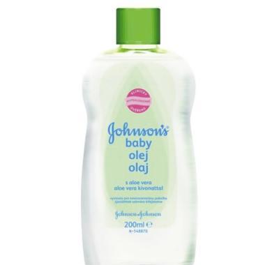 JOHNSON´S BABY olej s aloe vera 200ml, JOHNSON´S, BABY, olej, aloe, vera, 200ml