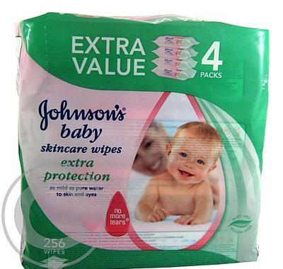 JOHNSON´S BABY wipes Extracare 256 ks