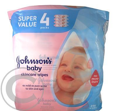 Johnson´s Baby wipes Skincare 256ks