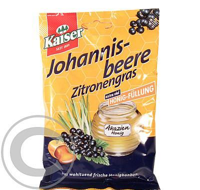 Kaiser Černý rybíz   citronová tráva   med 75g, Kaiser, Černý, rybíz, , citronová, tráva, , med, 75g