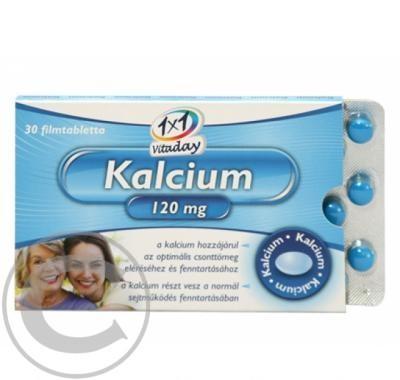 Kalcium 120mg tbl.30, Kalcium, 120mg, tbl.30