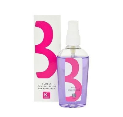 Kallos Blossy Crystal Fluid For Blond Hair Vlasová kúra pro blond vlasy 80 ml