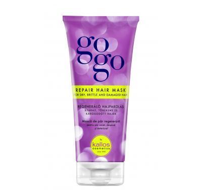 Kallos GoGo regenerační maska pro suché a poškozené vlasy (Repair hair mask for dry, Brittle and damaged hair) 200 ml : VÝPRODEJ