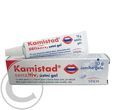 KAMISTAD SENZITIV  1X10GM Ústní gel, KAMISTAD, SENZITIV, 1X10GM, Ústní, gel