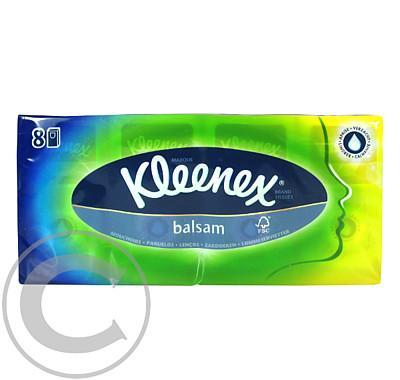 Kapesník papírový KLEENEX Balsam Hanks 8x9ks, Kapesník, papírový, KLEENEX, Balsam, Hanks, 8x9ks