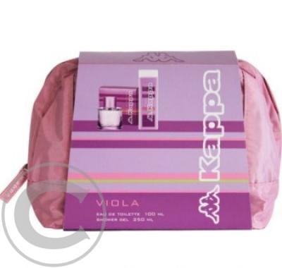 KAPPA kazeta Viola Woman Deo spray 150ml   Sprchový Gel 20ml taštička, KAPPA, kazeta, Viola, Woman, Deo, spray, 150ml, , Sprchový, Gel, 20ml, taštička