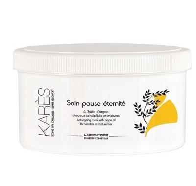 Karés maska s arganovým olejem pro zralé a citlivé vlasy (Anti-ageing mask with argan oil for sensitive or mature hair) 500 ml