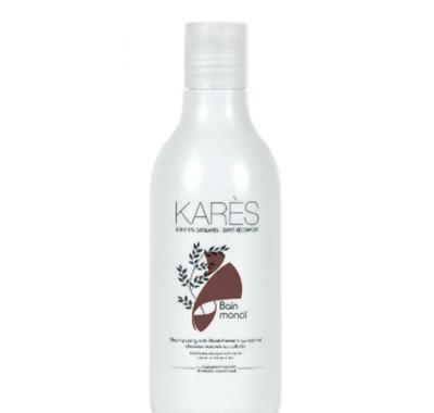 Karés Monoi hydratující šampon pro suché vlasy (Anti dryness shampoo with monoï natural or coloured hair) 250 ml, Karés, Monoi, hydratující, šampon, suché, vlasy, Anti, dryness, shampoo, with, monoï, natural, or, coloured, hair, 250, ml