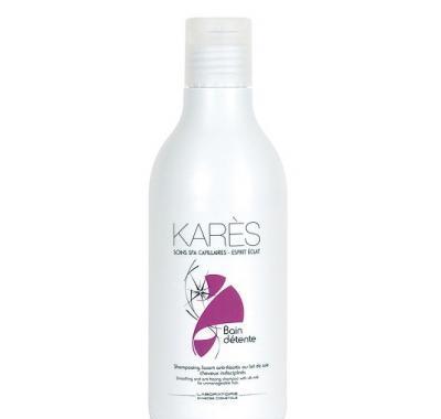 Karés šampon pro nepoddajné vlasy (Smoothing and anti-frizzing  shampoo with silk milk for unmanageable hair) 250 ml