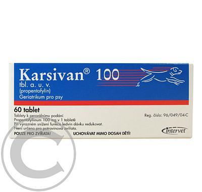 KARSIVAN 100 A.U.V. TBL 2X30X100MG, KARSIVAN, 100, A.U.V., TBL, 2X30X100MG