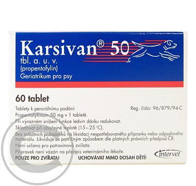 KARSIVAN 50 A.U.V. TBL 2X30X50MG