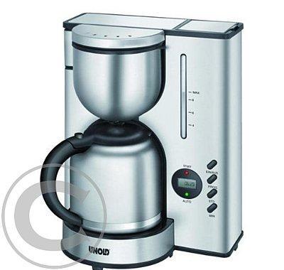 Kávovar/překapávač na mletou kávu s displejem UNOLD 28116 Noble nerezový 1000W