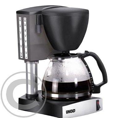 Kávovar/překapávač na mletou kávu UNOLD 28225 Silver Wave černý 900W