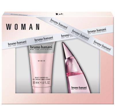 Kazeta Bruno Banani Woman EDT 20ml   sprchový gel 50ml, Kazeta, Bruno, Banani, Woman, EDT, 20ml, , sprchový, gel, 50ml