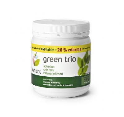 Medicol Green Trio 450 tablet   20 % zdarma, Medicol, Green, Trio, 450, tablet, , 20, %, zdarma