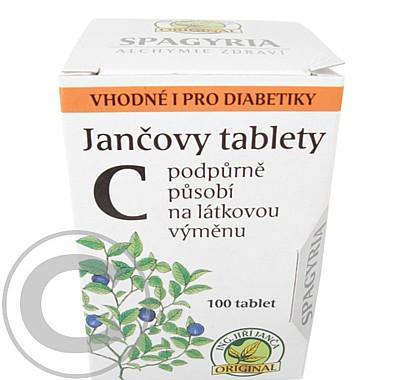 SPAGYRIA Jančovy tablety C 100 tablet, SPAGYRIA, Jančovy, tablety, C, 100, tablet