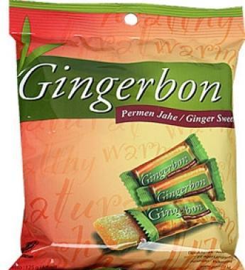 STYKRA Gingerbon zázvorové bonbony 125 g, STYKRA, Gingerbon, zázvorové, bonbony, 125, g