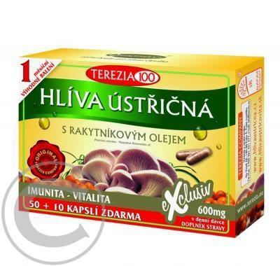 TEREZIA COMPANY Hlíva ústřičná s rakytníkovým olejem 50   10 kapslí, TEREZIA, COMPANY, Hlíva, ústřičná, rakytníkovým, olejem, 50, , 10, kapslí