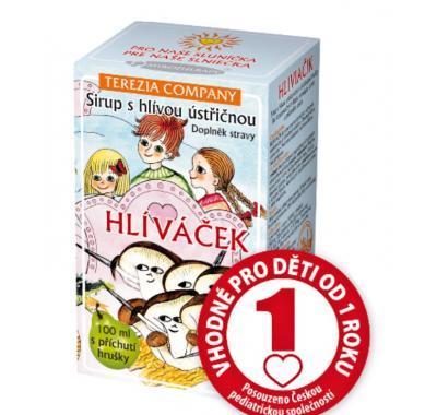 TEREZIA COMPANY Hlíváček sirup s hlívou ústřičnou příchuť hrušková 100 ml, TEREZIA, COMPANY, Hlíváček, sirup, hlívou, ústřičnou, příchuť, hrušková, 100, ml