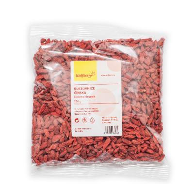 WOLFBERRY Goji Kustovnice čínská 250 g, WOLFBERRY, Goji, Kustovnice, čínská, 250, g