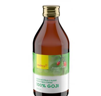 WOLFBERRY Goji šťáva 100% 250 ml, WOLFBERRY, Goji, šťáva, 100%, 250, ml