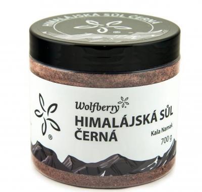 WOLFBERRY Himalájská sůl černá Kala Namak 700 g, WOLFBERRY, Himalájská, sůl, černá, Kala, Namak, 700, g