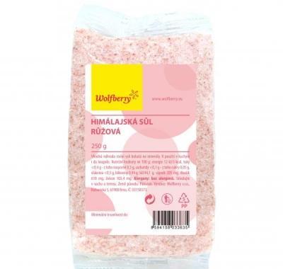 WOLFBERRY Himálajská sůl růžová 250 g, WOLFBERRY, Himálajská, sůl, růžová, 250, g