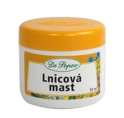 DR. POPOV Lnicová mast 50 ml, DR., POPOV, Lnicová, mast, 50, ml