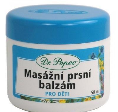 DR. POPOV Masážní prsní balzám pro děti 50 ml, DR., POPOV, Masážní, prsní, balzám, děti, 50, ml