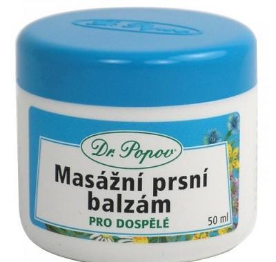 DR. POPOV Masážní prsní balzám pro dospělé 50 ml, DR., POPOV, Masážní, prsní, balzám, dospělé, 50, ml