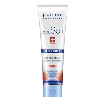 EVELINE Krém na ruce a nehty Extra Soft 3v1 100 ml