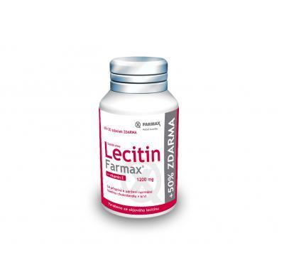 Farmax Lecitin 1200 mg 60   30 tobolek zdarma, Farmax, Lecitin, 1200, mg, 60, , 30, tobolek, zdarma