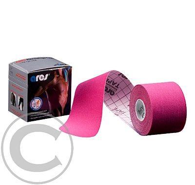 Kinezio tejp ARES kinesio tape 5cm x 5m růžová, Kinezio, tejp, ARES, kinesio, tape, 5cm, x, 5m, růžová