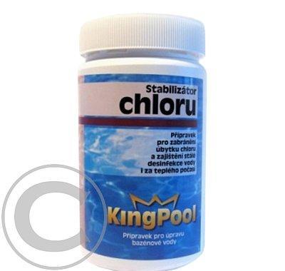 Kingpool stabilizátor chloru 1kg, Kingpool, stabilizátor, chloru, 1kg