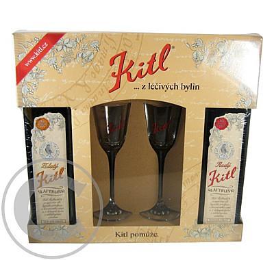 Kitl Šláftrunk   2 skleničky (Rudý Zlatý 500ml), Kitl, Šláftrunk, , 2, skleničky, Rudý, Zlatý, 500ml,